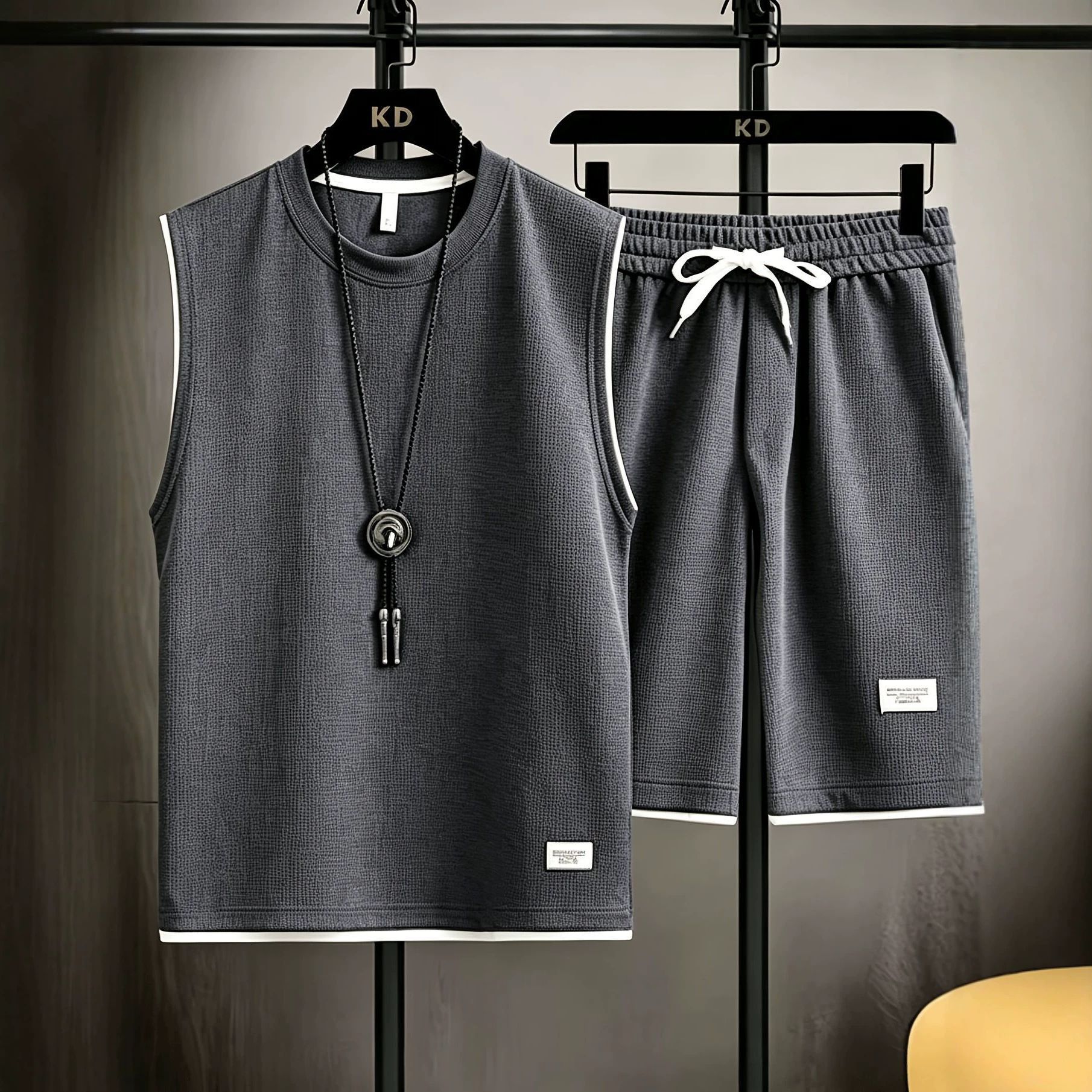 Mens Fashion Vest - Set estivo da uomo di alta
