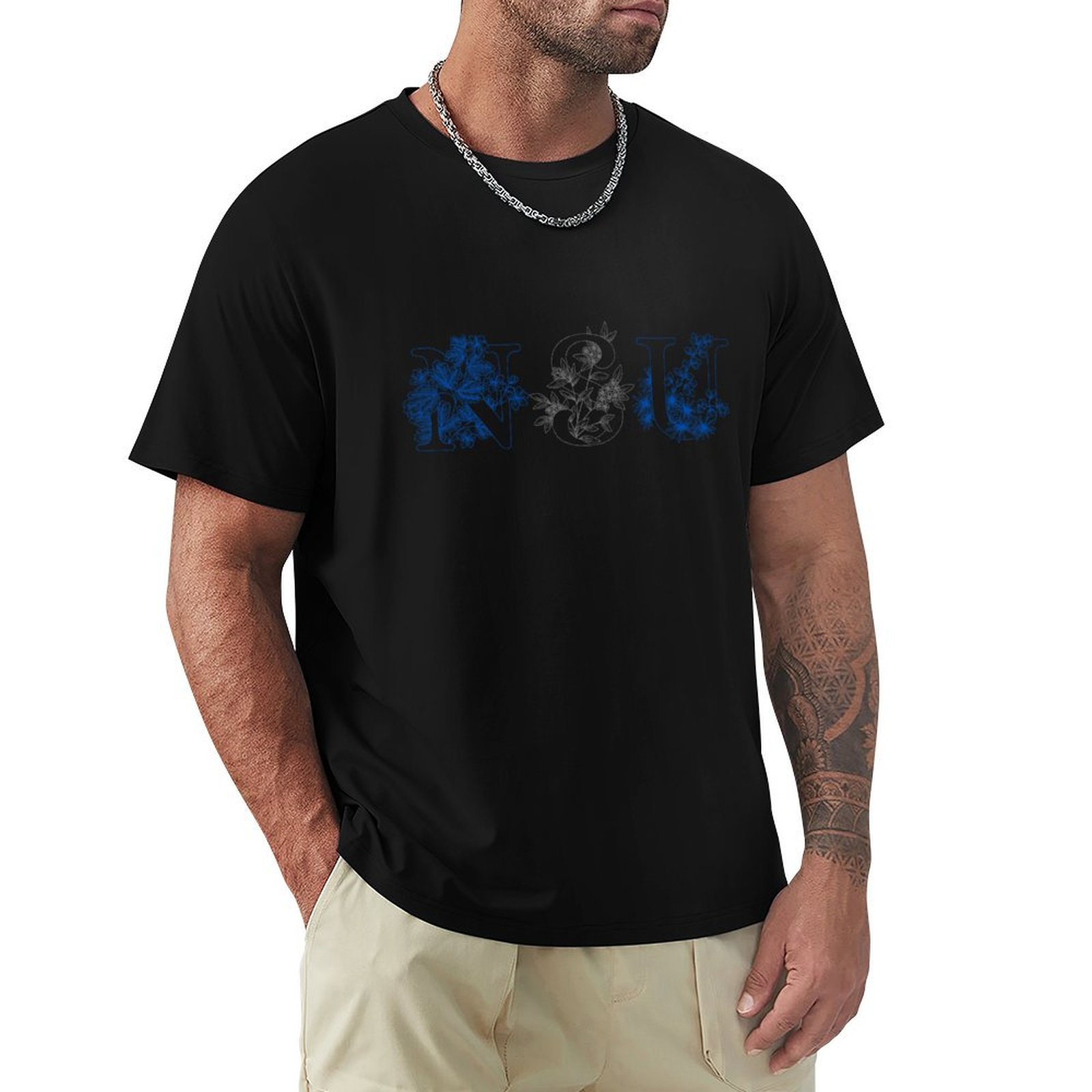 Men'S Fashion Nova - T-shirt floreale NSU Nova Southeastern University,