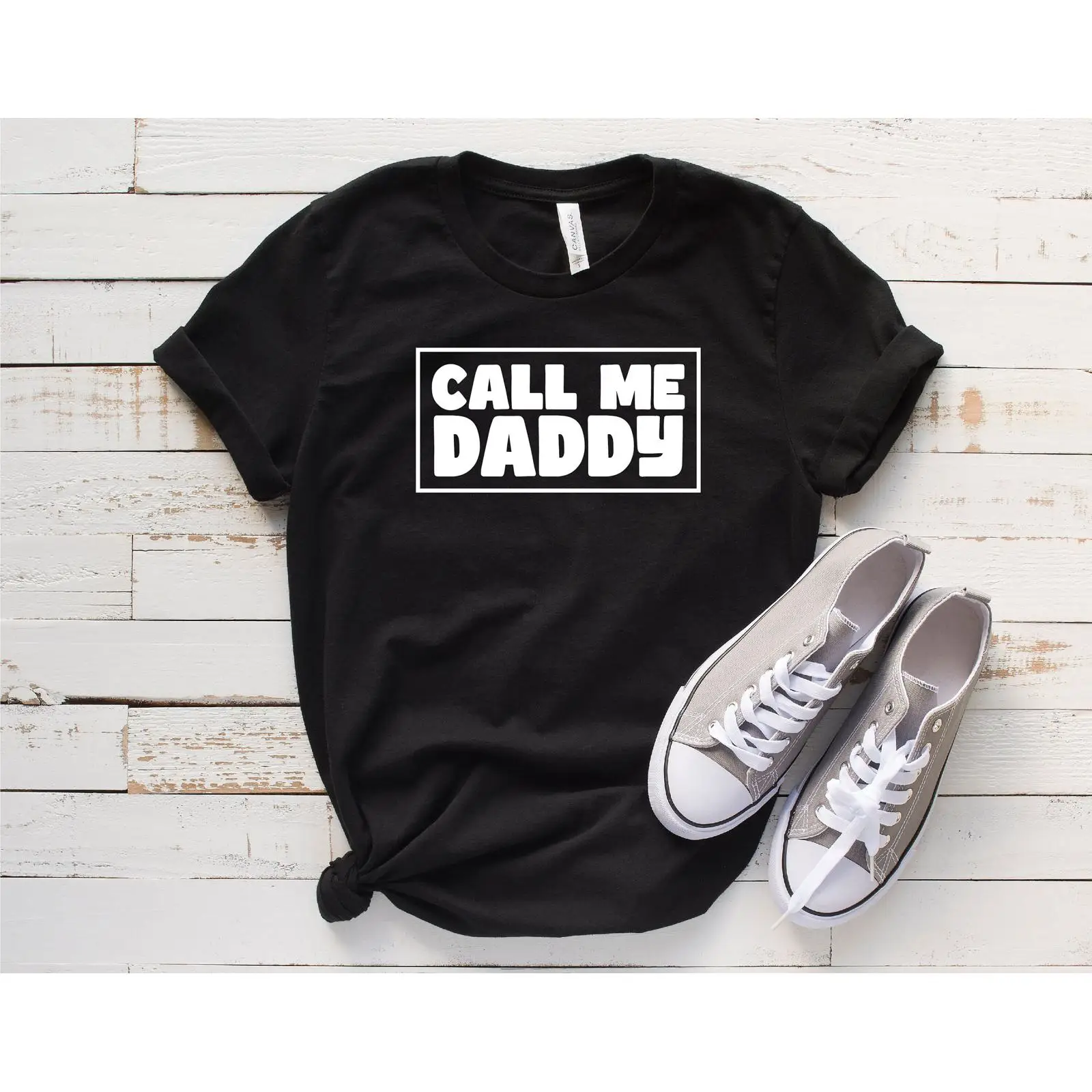 Men'S Fashion Today - Divertente maglietta con scritta 'Call Me