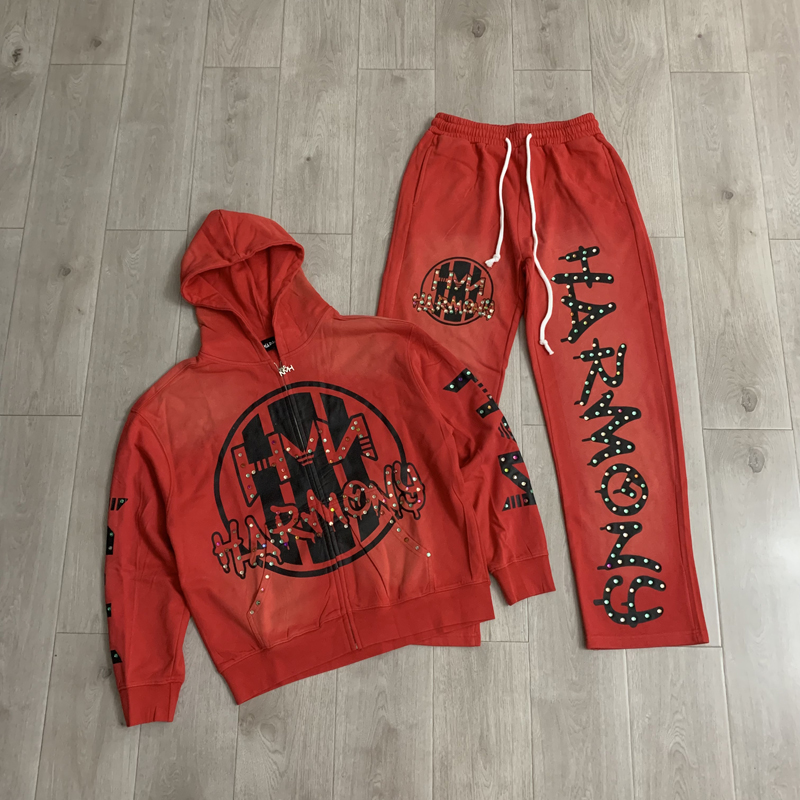 Men'S Fashion Brand - Set di Felpa e Pantaloni HARMONY,