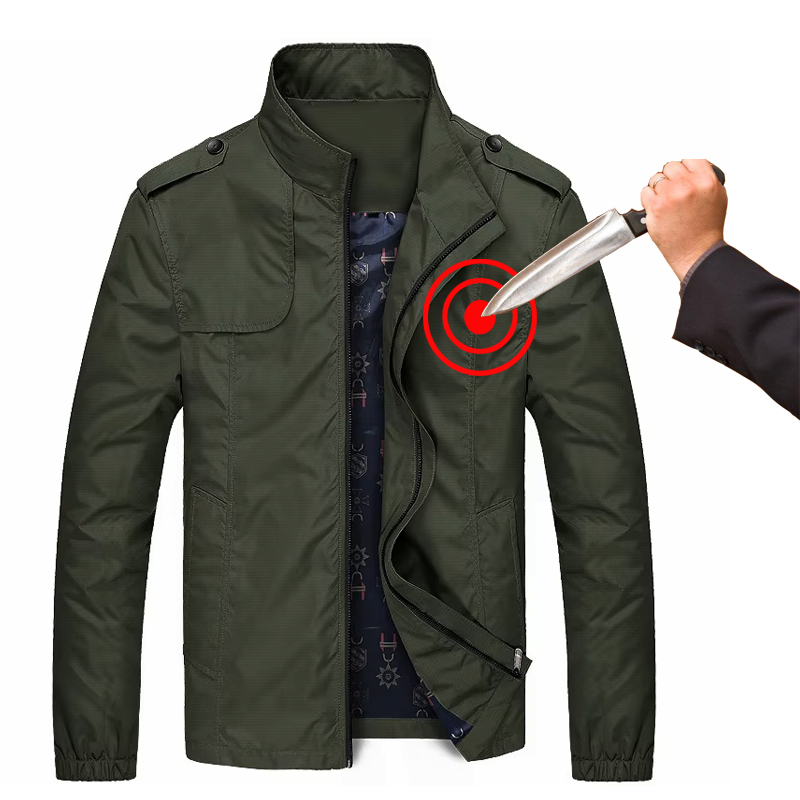 Mens Fashion Hacks - Anti-pugnalata Anti-Slash Moda Uomo Casual Moda-Slim