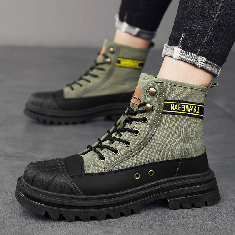 Men'S Fashion News - Stivali di tela da uomo Moda