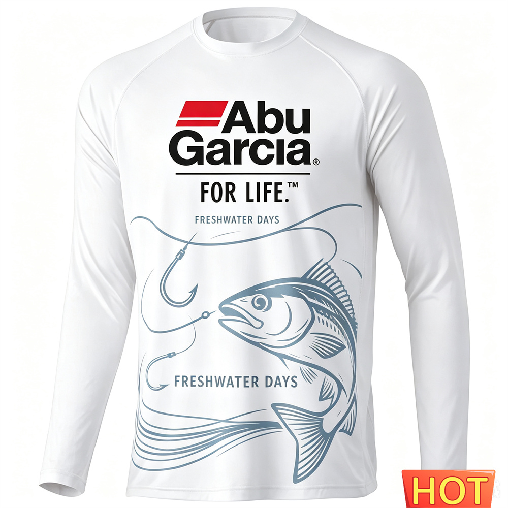 Men'S Fashion For Summer - T-shirt da Pesca a Maniche Lunghe