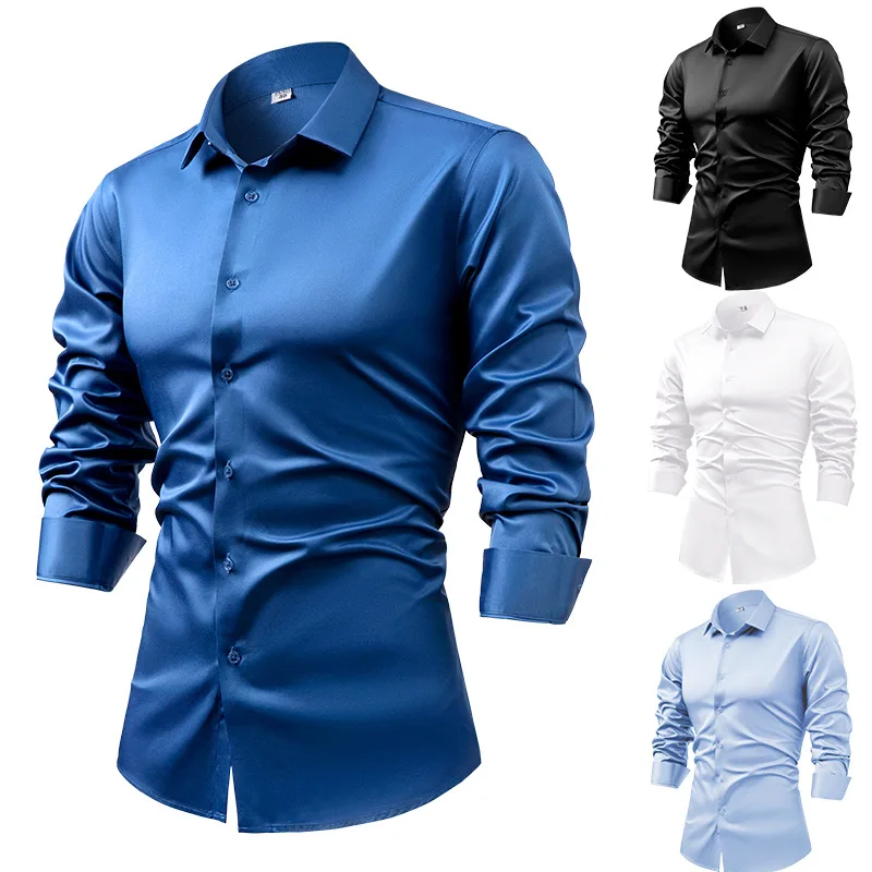 2025 Camicie eleganti da uomo  - Dress Shirt Non-Iron recensione e prezzo