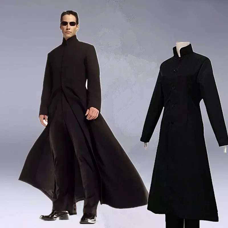 Costume da Uomo Matrix Neo Cos - Trench Coat Men recensione e prezzo