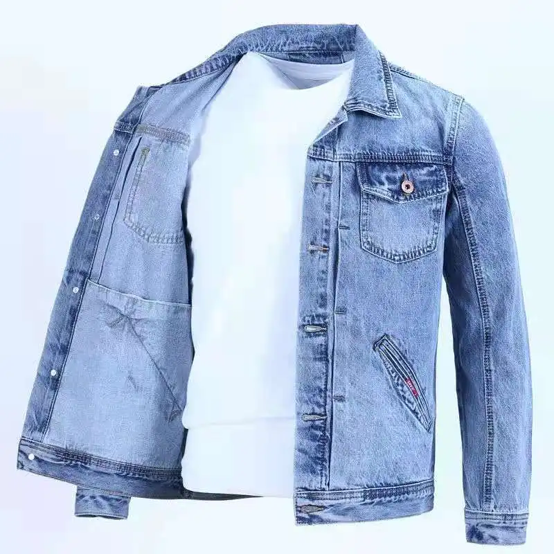 GELITAYIN Cappotti Jean maschi - Men'S Fashion Light Jacket recensione e prezzo